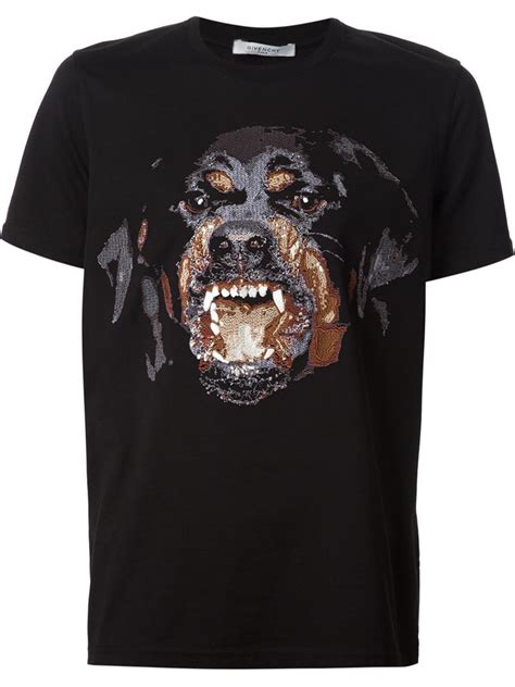 riccardo tisci givenchy rottwiler shirt|Givenchy Giant Rottweiler Graphic T.